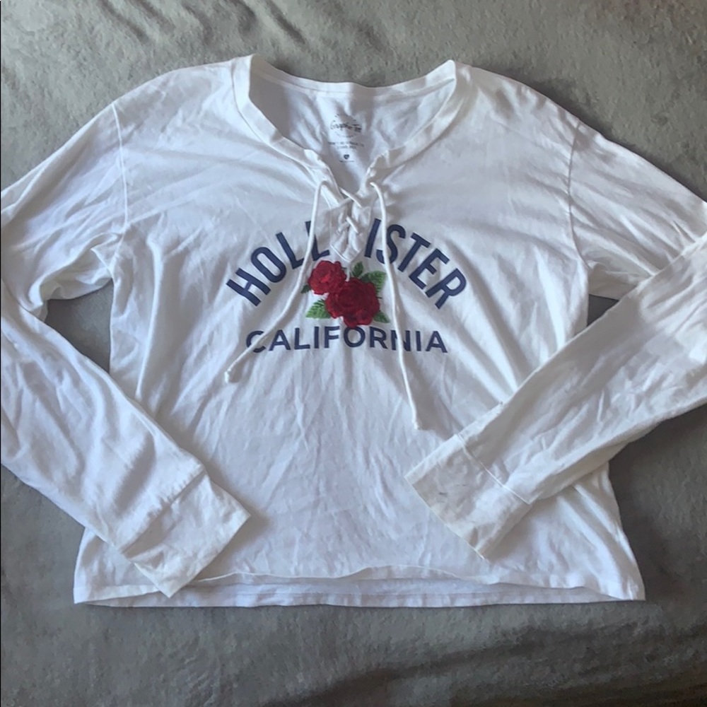 White Rose Long Sleeve Shirt
